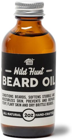 زيت اللحية وايلد هانت - طبيعي بالكامل، مصنوع يدويًا في الولايات المتحدة الأمريكية in Kuwait