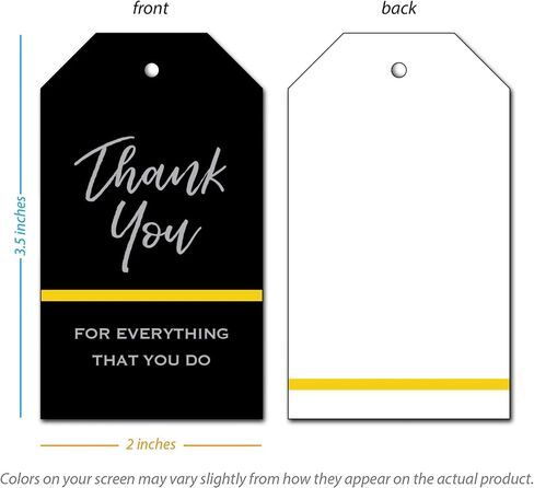 25 Dispatcher Appreciation Thank You Tags - Thin Gold Line in Saudi Arabia