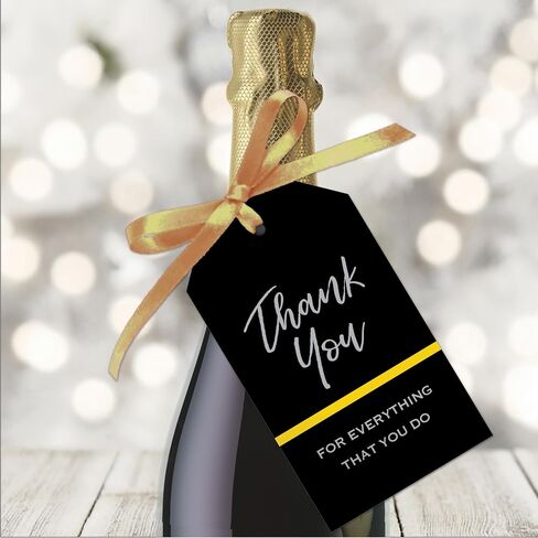 25 Dispatcher Appreciation Thank You Tags - Thin Gold Line in Saudi Arabia