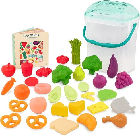 B. toys – Play Kitchen Accessories – Cookware, Dishes, Utensils – 33-Piece Play Set for Kids – Pretend Play Toys – 3 Years + – Mini Chef Kitchen Set in Saudi Arabia