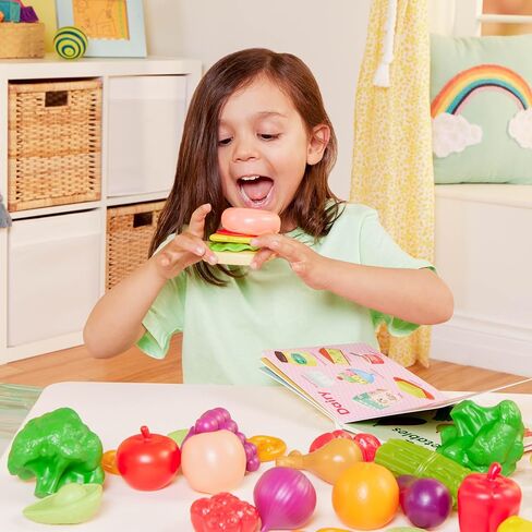 B. toys – Play Kitchen Accessories – Cookware, Dishes, Utensils – 33-Piece Play Set for Kids – Pretend Play Toys – 3 Years + – Mini Chef Kitchen Set in Saudi Arabia