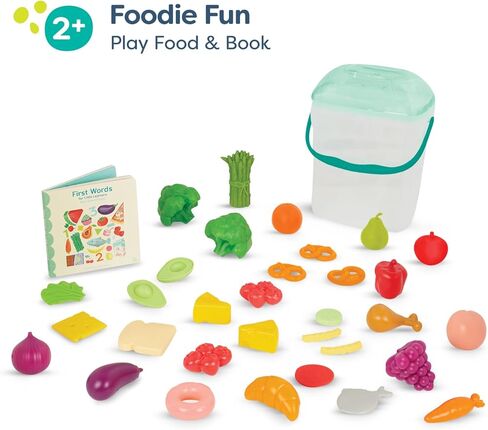 B. toys – Play Kitchen Accessories – Cookware, Dishes, Utensils – 33-Piece Play Set for Kids – Pretend Play Toys – 3 Years + – Mini Chef Kitchen Set in Saudi Arabia