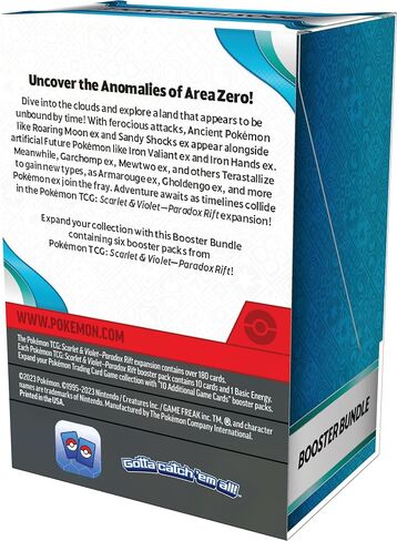 POKEMON TCG: Scarlet and Violet: Paradox RIFT: Booster Bundle in Saudi Arabia