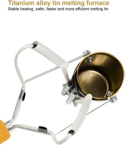 وعاء صهر الرصاص المحمول لقوالب وزن الصيد، 110 فولت/350 وات وعاء صهر القصدير الكهربائي مع نطاق درجة الحرارة 100-450 درجة مئوية in Kuwait