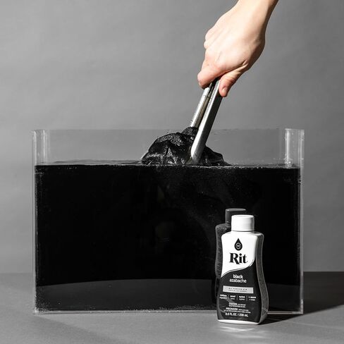 صبغة سائلة لجميع الأغراض من ريت داي 88150، أسود، 8 أونصة سائلة in Kuwait
