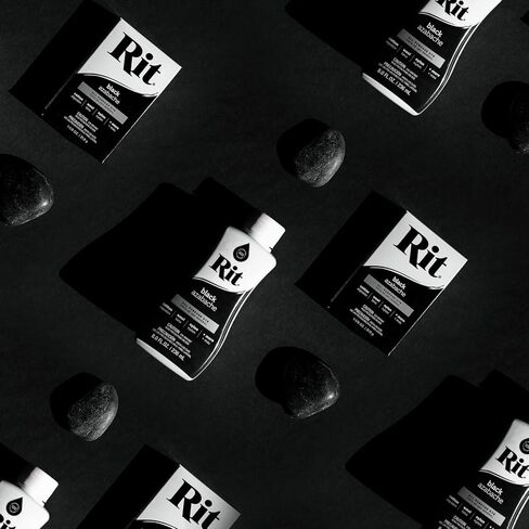 صبغة سائلة لجميع الأغراض من ريت داي 88150، أسود، 8 أونصة سائلة in Kuwait