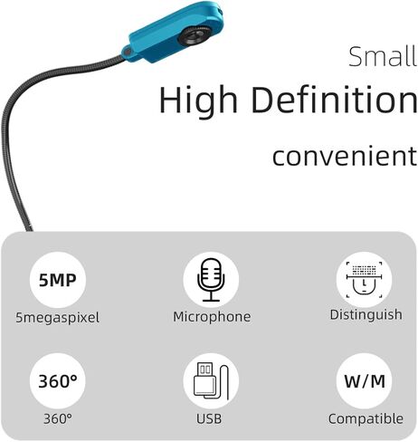 (L503AF) كاميرا المستندات (أزرق) - أداة عرض مرئية متعددة الاستخدامات في الفصل الدراسي للمعلمين والطلاب in Kuwait