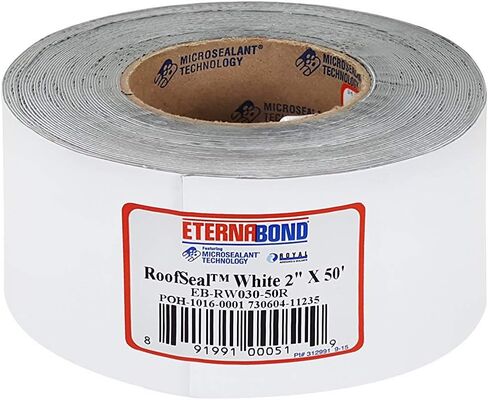 EternaBond RV Mobile Home Roof Seal Sealant Tape & Leak Repair Tape 4" x 50' Roll White Authentic (4''-50ft) in Saudi Arabia