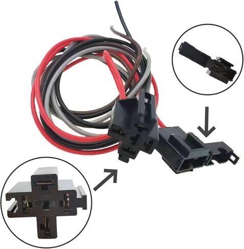 مجموعة ترموستات مروحة التبريد الكهربائية، مجموعة ترحيل المروحة الكهربائية مع مفتاح مستشعر مروحة الرادياتير الحراري، مفتاح مستشعر درجة الحرارة 185 تشغيل 175 إيقاف، مجموعة تتابع مقاومة للماء 40 أمبير in Kuwait