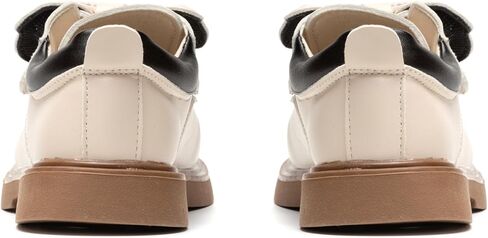 أحذية بدون كعب للأميرة من جلد البولي يوريثان بعقدة على شكل فيونكة للفتيات الصغيرات الصغار in Kuwait