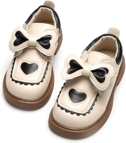 أحذية بدون كعب للأميرة من جلد البولي يوريثان بعقدة على شكل فيونكة للفتيات الصغيرات الصغار in Kuwait