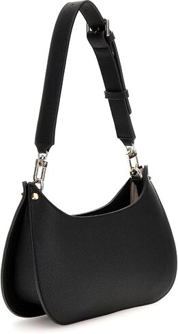 Meridian Mini Top Zip Shoulder Bag, Black in Saudi Arabia