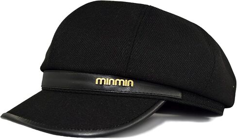 قطعتان من قبعة موزع الصحف للسيدات من الصوف الخريفي، قبعة رسام من Paperboy Cabbie، قبعات عدالة شعرية عصرية كلاسيكية (أسود وكاكي) in Kuwait