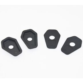 Elarco 4PCS دراجة نارية بدوره محول الإشارة بديل الفضاء لسوزوكي GSXR1300 Hayabusa / GSXR600 / GSXR750 / GSXR1000 / SV650S / TL1000S in Kuwait