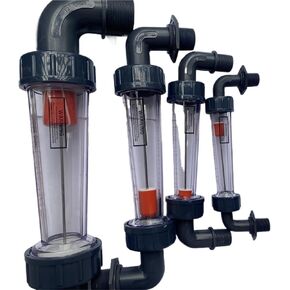 1Pcs ELBOW Water Rotameter Indicator Counter Sensor Reader Flowmeter LZS-50 DN50 400-4000/600-6000/1000-10000/1600-16000L/H(1000-10000L) in Saudi Arabia