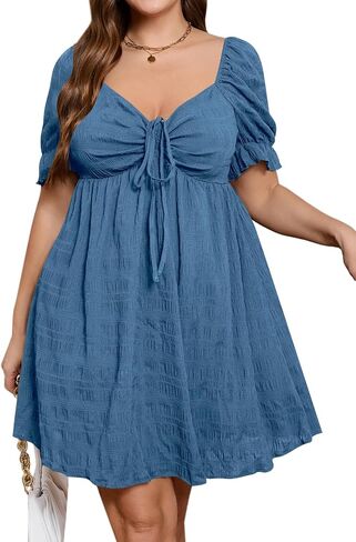 SOLY HUX WOMENS PLUS SIZE SUMPLE SUNDERS SUNDRESSES SWETHEARTH LICKLING PUMP in Kuwait