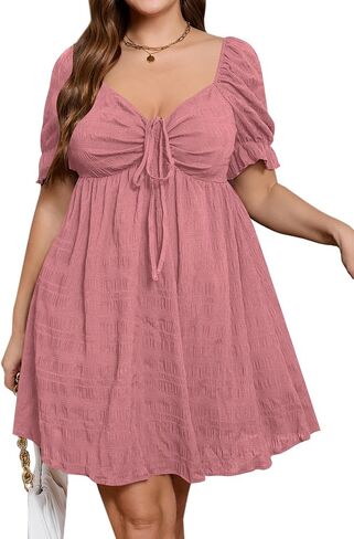 SOLY HUX WOMENS PLUS SIZE SUMPLE SUNDERS SUNDRESSES SWETHEARTH LICKLING PUMP in Kuwait