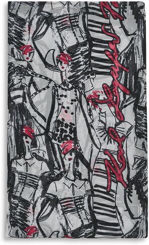 Karl Lagerfeld Paris Women's Accessories Scarf,White,1SZ in Kuwait