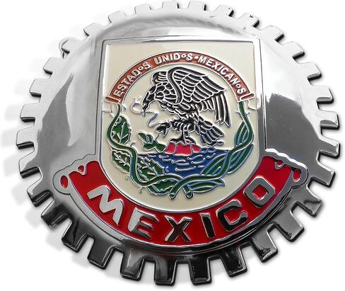 Mexico Eagle Grill Badge Mexican Emblem for Trucks and Cars in Saudi Arabia