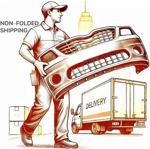 Fitparts متوافق مع غطاء المصد الخلفي Hyundai Sonata 2020-2023 Preped W/Park Aid Holes 86610AB010 HY1100244 in Kuwait