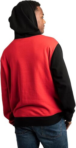 Bioworld Naruto Akatsuki Collegiate Adult Red and Black Hoodie in Saudi Arabia