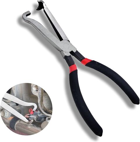 37980 37960 Electrical Disconnect Pliers Set, Automotive Electrical Connector Pliers for Cars, Straight and Angled Automotive Electrical Plug Connector Disconnect Tool for Push Tab Style Plugs in Kuwait