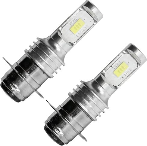 Caltric 2x LED Headlight Bulb Compatible with Honda Rancher 350 TRX350TE TRX350TM 2x4 2000 2001 2002 2003 in Saudi Arabia