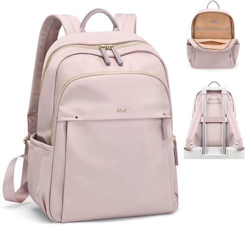 GOLF SUPAGS Stylish Laptop Backpack for Women Computer Bag Fits 14 Inch Notebook Travel College Work Backpacks Purse (Black) in Kuwait