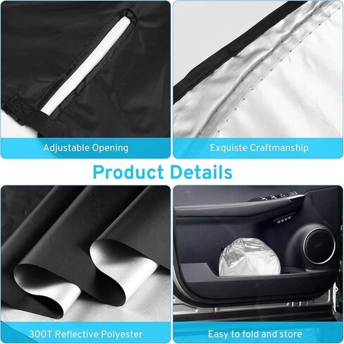 XHRING Windshield Sun Shade Sunshade Compatible with BMW 5-Series 528i 535i 530i 525i 540i 520i 530e 545i 550i 2026 2025 2024 2023 2017-2022 Accessories, Car Front Windshield Sun Shade in Saudi Arabia