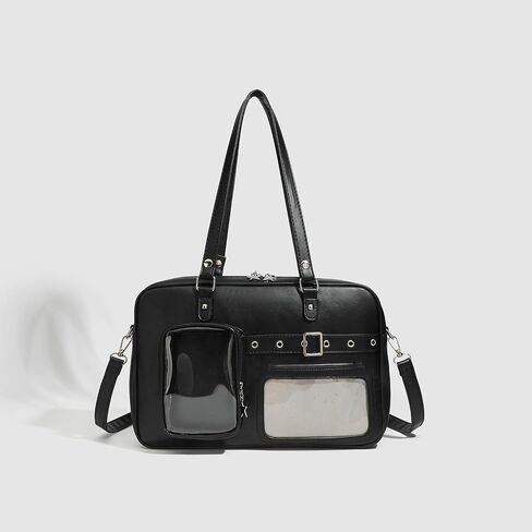 Cute Ita Bag Shoulder Purse, Y2k Kawaii Itabag Tote Bag Harajuku Removable Crossbody Strap JK Lolita Handbag Purse in Saudi Arabia