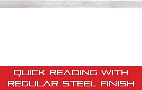 Starrett Steel Straight Edge, Not Beveled or Graduated - 18" (450mm) Length, 11/64" (4.4mm) Thickness, 1-13/32" (36mm) Width - 380-18 in Saudi Arabia