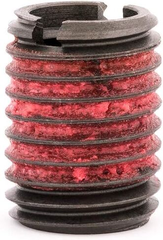 E-Z LOK - 319-820 E-Z Lok Externally Threaded Insert, C12L14 Carbon Steel, Meets AISI 12L14, 1/2"-20 Internal Threads, 5/8"-11 External Threads, 0.625" Length, Made in US (Pack of 5) in Saudi Arabia