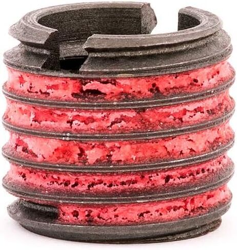 E-Z LOK - 319-820 E-Z Lok Externally Threaded Insert, C12L14 Carbon Steel, Meets AISI 12L14, 1/2"-20 Internal Threads, 5/8"-11 External Threads, 0.625" Length, Made in US (Pack of 5) in Saudi Arabia