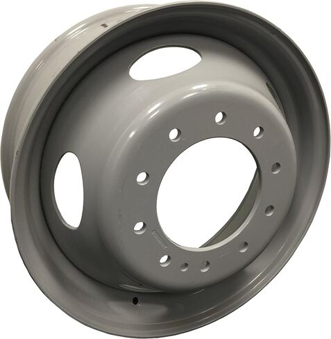 19.5 "X6 عجلات فولاذية اللون الرمادي ثنائي العجلة PCD 10 HOLOLES X 225MM لعام 2005-2021 FORD F450 F550 DODGE 4500 5500 in Saudi Arabia