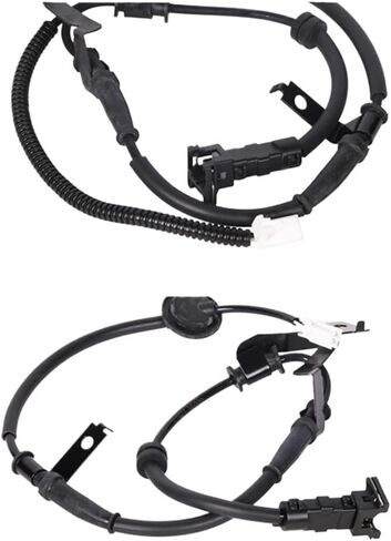 Set of 2 Rear (Left+Right) ABS Wheel Speed Sensors, Fit for 2006-2011 Hyundai Accent & Kia Rio Rio5 w/Disc Brakes, Replaces OEM 91920-1G000, 91921-1G000, 10183 in Saudi Arabia