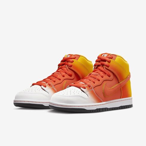 Nike SB Dunk High (FN5107-700, Amarillo/White/Black/Orange) in Saudi Arabia
