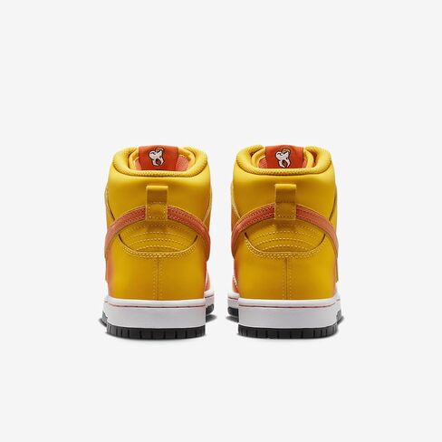 Nike SB Dunk High (FN5107-700, Amarillo/White/Black/Orange) in Saudi Arabia