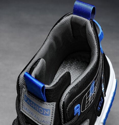 Men's Fashion Patchwork Skate Shoes Letter Pattern Casual Sneakers for Everyday Sports and Seasonal Styles in Saudi Arabia