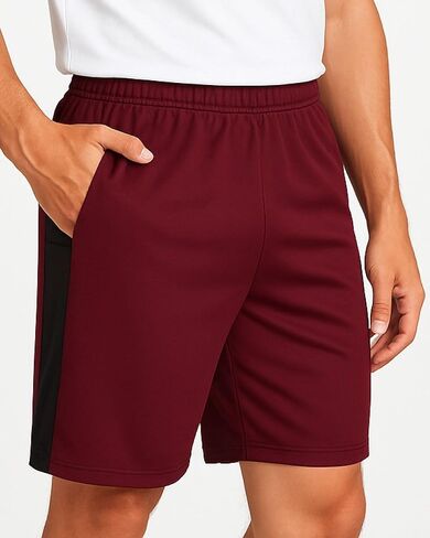 Mad Game Mens Shorts - 3 Pack Quick Dry Basketball Running Gym Mens Athletic Shorts with Pockets and Drawstring (Sizes: S-XL) in Saudi Arabia