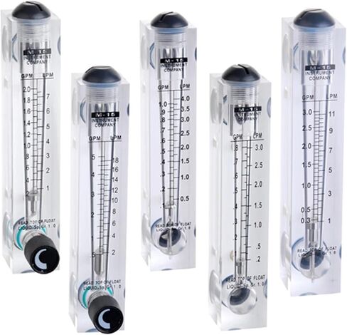1pcs مقياس تدفق مياه مقياس تدفق المياه السائل مع صمام التحكم LZM-15T 0.2-2PM 0.2-3LPM 0.5-4LPM 1-7LPM 10-100L/H (0.2-3LPM) in Kuwait