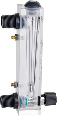 1pcs مقياس تدفق مياه مقياس تدفق المياه السائل مع صمام التحكم LZM-15T 0.2-2PM 0.2-3LPM 0.5-4LPM 1-7LPM 10-100L/H (0.2-3LPM) in Kuwait