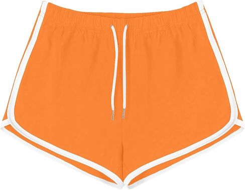 Womens Athletic Shorts Casual High Waisted Drawstring Dolphin Running Workout Gym Yoga Summer Dance Elastic Shorts in Saudi Arabia