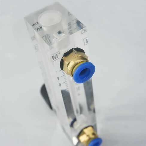 1pcs 0.1-25lpm Fit Tube O.D 6mm N2 مقياس تدفق النيتروجين مع صمام LZM-6T (0.1-0.4 LPM) in Saudi Arabia