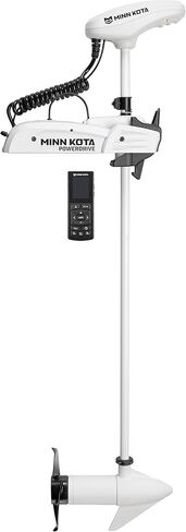 Minn Kota 1363585 Riptide PowerDrive 70 رطل دفع، عمود 54 بوصة، جهاز تحكم عن بعد صغير in Kuwait