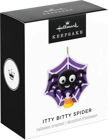 Hallmark Hallmark 1.25 "Mini Halloween Ornament 2025 ، Itty Bitty Spider ، Halloween Decorations in Kuwait
