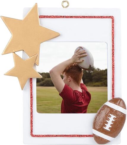 Basketball Photo Frame Ornament - Personalized Basketball Christmas Ornament - Basketball Player Christmas Ornament - Memorial Keepsake Gifts for Sports Fan, Kids, Basketball Lovers in Kuwait