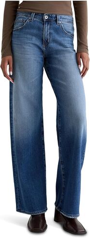 AG Jeans Women's Adria Low Rise Baggy Wide Leg, Stockholm in Saudi Arabia