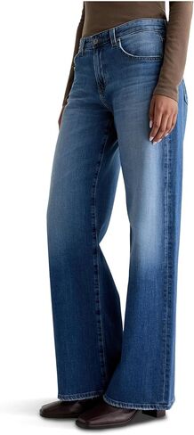 AG Jeans Women's Adria Low Rise Baggy Wide Leg, Stockholm in Saudi Arabia