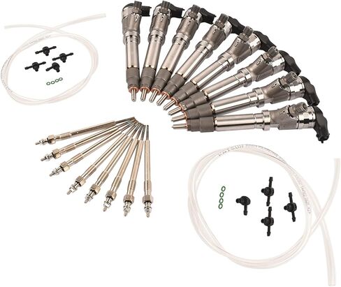 97780144 استبدال مجموعة حاقن وقود الديزل لـ GMC/Chevy Express Savana Sierra Silverado 2500 3500 6.6L 2004-2005 97303657 0986435504 in Kuwait