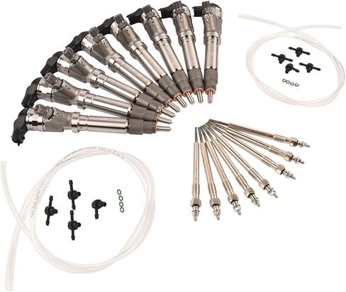 97780144 استبدال مجموعة حاقن وقود الديزل لـ GMC/Chevy Express Savana Sierra Silverado 2500 3500 6.6L 2004-2005 97303657 0986435504 in Kuwait